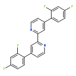2,2'-Bipyridine, 4,4'-bis(2,5-difluorophenyl)-