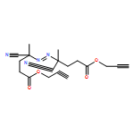 Pentanoic acid, 4,4'-(1,2-diazenediyl)bis[4-cyano-, 1,1'-di-2-propyn-1-yl ester