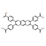 4,4',4'',4'''-Pyrazino[2,3-g]quinoxaline-2,3,7,8-tetrayltetrakis[benzoic acid], 4,4',4'',4'''-pyrazino[2,3-g]quinoxaline-2,3,7,8-tetrayltetrakis-Benzoic acid