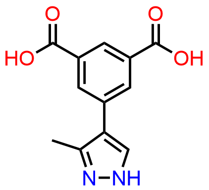 5-(3-methyl-1H-pyrazol-4-yl)isophthalic acid