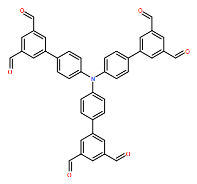 [14'-[bis(3',5'-diformyl[1,1'-biphenyl]-4-yl)amino]-,1'-Biphenyl]-3,5-dicarboxaldehyde