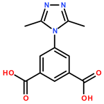 5-(3,5-Dimethyl-4H-1,2,4-triazol-4-yl)-1,3-benzenedicarboxylic acid
