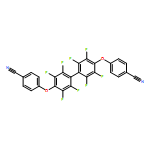 4,4'-((perfluoro-[1,1'-biphenyl]-4,4'-diyl)bis(oxy))dibenzonitrile