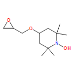 1-Piperidinyloxy, 2,2,6,6-tetramethyl-4-(2-oxiranylmethoxy)-
