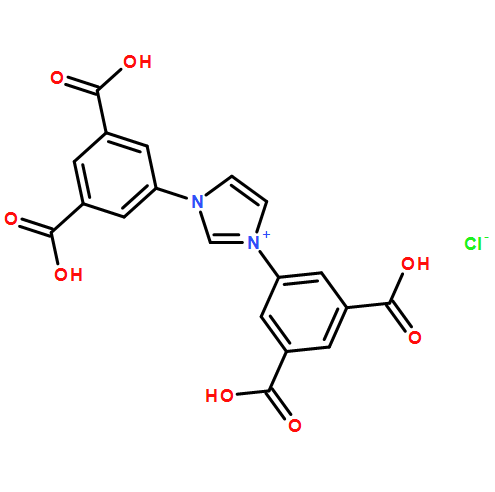 1H-​Imidazolium, 1,​3-​bis(3,​5-​dicarboxyphenyl)​-​, chloride (1:1)