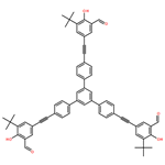 5,5'-(5'-(4-(3-(tert-butyl)-5-formyl-4-hydroxyphenyl) ethynyl) phenyl)-[1,1': 3', 1"-TRIPHENYL ]-4,4"-diyl) BIS (acetylene-2,1-diyl) BIS (3-(tert-butyl)-2-hydroxybenzaldehyde)