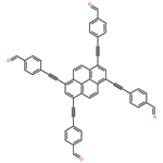 4,4',4'',4'''-(pyrene-1,3,6,8-tetrayltetrakis(ethyne-2,1-diyl))tetrabenzaldehyde