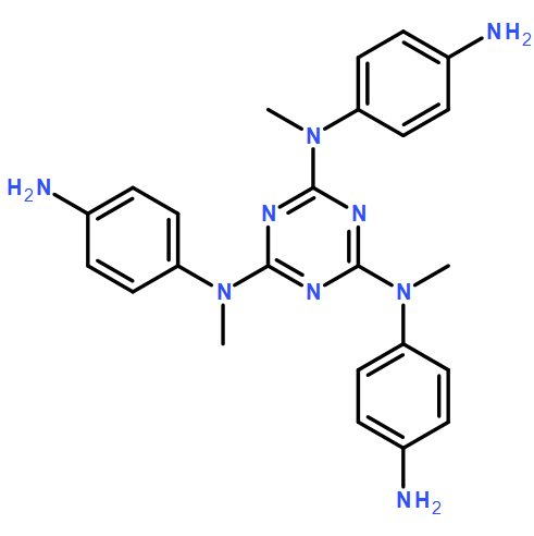 1,3,5-Triazine-2,4,6-triamine, N2,N4,N6-tris(4-aminophenyl)-N2,N4,N6-trimethyl-