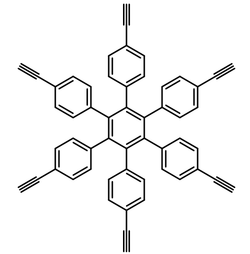 1,1':2',1''-Terphenyl, 4,4''-diethynyl-3',4',5',6'-tetrakis(4-ethynylphenyl)-