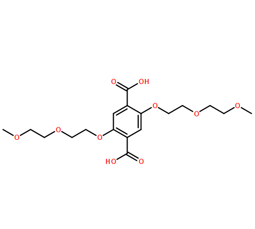 1,4-Benzenedicarboxylic acid, 2,5-bis[2-(2-methoxyethoxy)ethoxy]-