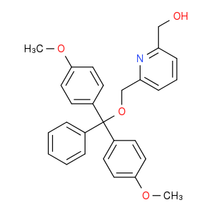 6-[Bis(4-methoxyphenyl)phenylmethoxylmethyl]-2-pyridinemethanol