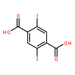 2.5-DIIODO-1,4-BENZENEDICARBOXYLIC ACID,95 %