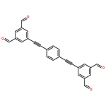 5,5'-(1,4-phenylenebis(ethyne-2,1-diyl))diisophthalaldehyde