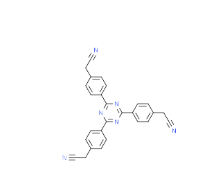 2,2',2''-((1,3,5-triazine-2,4,6-triyl)tris(benzene-4,1-diyl))triacetonitrile