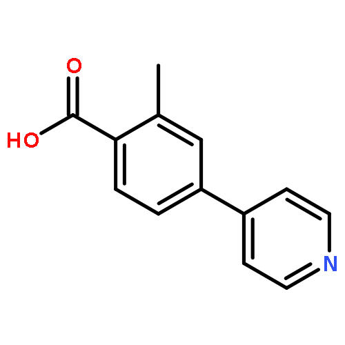 2-Methyl-4-(4-pyridinyl)benzoic acid