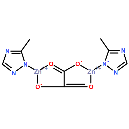 Zn2(oxo)(mtz)2