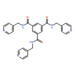 1,​3,​5-​Benzenetricarboxamid​e, N1,​N3,​N5-​tris(4-​pyridinylmethyl)​-