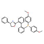 Oxazole, 2-[2'-[bis(4-methoxyphenyl)phosphino][1,1'-biphenyl]-2-yl]-4,5-dihydro-4-phenyl-, (4S)-