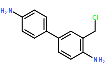 3-(chloromethyl)-[1,1'-biphenyl]-4,4'-diamine
