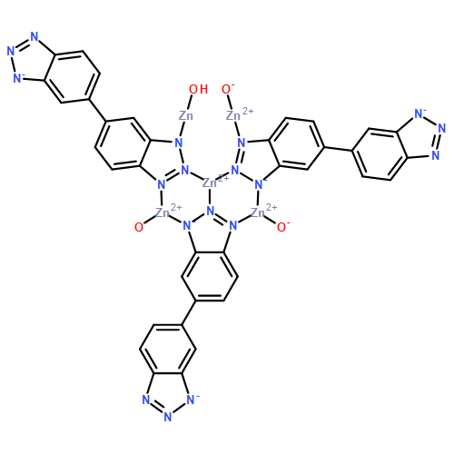 [Zn(ZnOH)4(bibta)3]