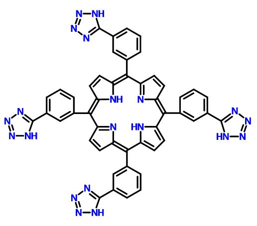 Tetrazolylphenylporphine