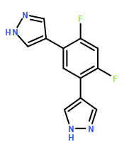 4,4'-(4,6-difluoro-1,3-phenylene)bis(1H-pyrazole)