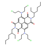 Benzo[lmn][3,8]phenanthroline-1,3,6,8(2H,7H)-tetrone, 4,9-bis[bis(2-chloroethyl)amino]-2,7-bis(2-ethylhexyl)-