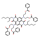 Benzo[lmn][3,8]phenanthroline-1,3,6,8(2H,7H)-tetrone, 4,9-bis[bis[2-(benzoyloxy)ethyl]amino]-2,7-bis(2-ethylhexyl)-