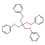3,3'-[[2,2-双[(3-吡啶氧基)甲基]-1,3-丙二基]双(氧基)]双吡啶