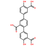 4,4''-dihydroxy-[1,1':4',1''-terphenyl]-2',3,3''-tricarboxylic acid