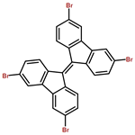 9H-Fluorene, 3,6-dibromo-9-(3,6-dibromo-9H-fluoren-9-ylidene)-
