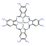 Nickel, [29H,31H-phthalocyanine-2,3,9,10,16,17,23,24-octaminato(2-)-κN29,κN30,κN31,κN32]-, (SP-4-1)- (9CI)