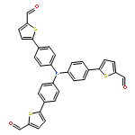 5-[4-[4-(5-formylthiophen-2-yl)-N-[4-(5-formylthiophen-2-yl)phenyl]anilino]phenyl]thiophene-2-carbaldehyde