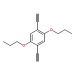 1,4-diethynyl-2,5-dipropoxy-Benzene