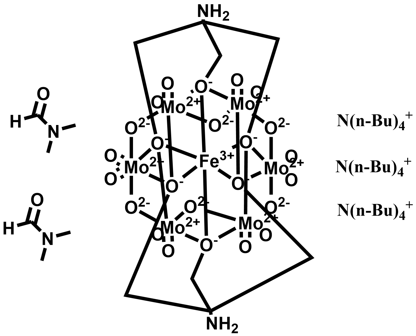 TBA₃[FeMo₆]-TRIS₂·2DMF