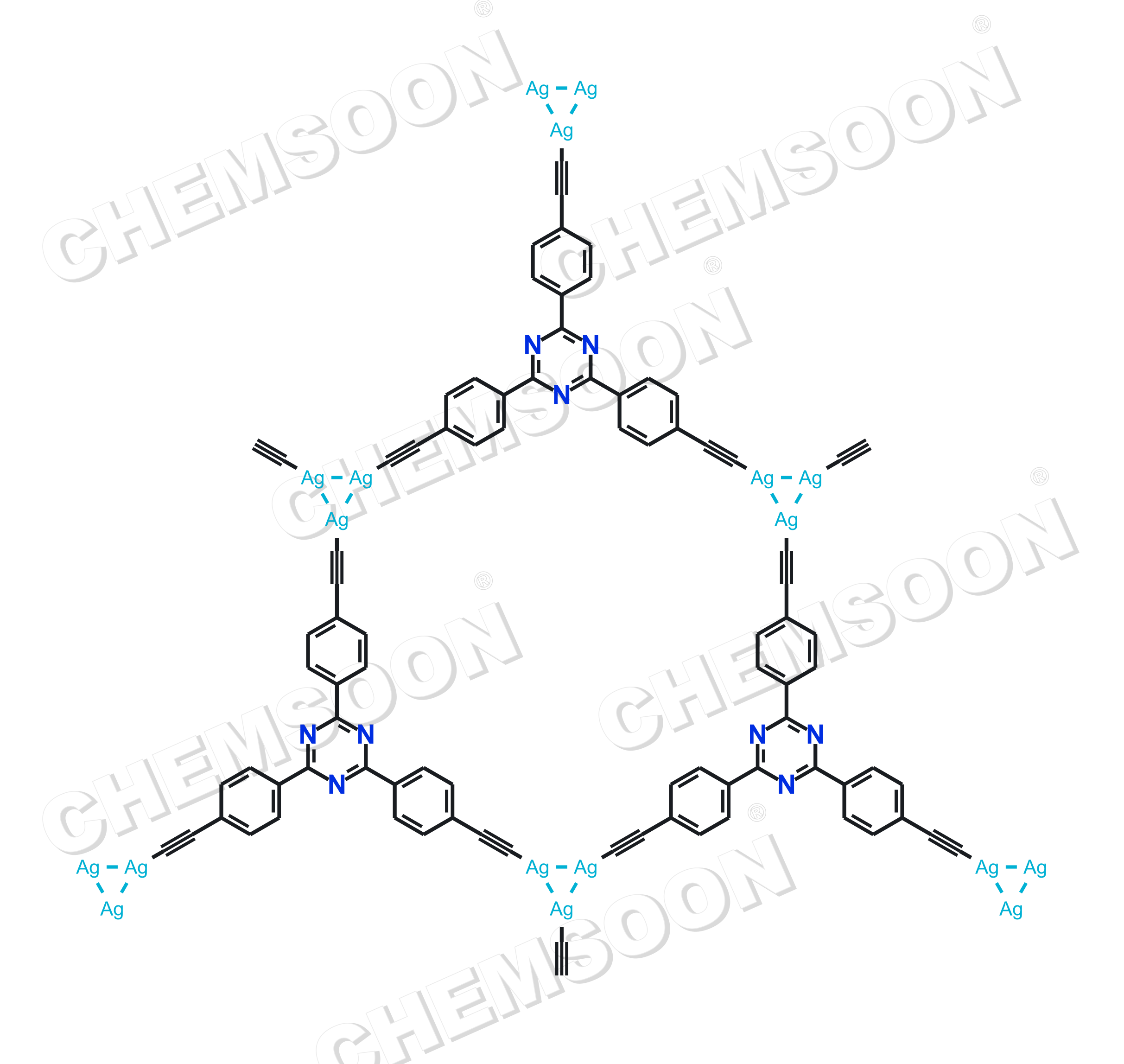 TEPT-AgC-MOF