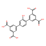 2'-​hydroxy-​[1,​1':4',​1''-​terphenyl]​-​3,​3'',​5,​5''-​tetracarboxylic acid