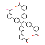 4',4''',4''''',4'''''''-(ethene-1,1,2,2-tetrayl)tetrakis(([1,1'-biphenyl]-3-carboxylic acid))