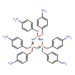 1,3,5,2,4,6-Triazatriphosphorine,2,2,4,4,6,6-hexakis(4-aminophenoxy)-2,2,4,4,6,6-hexahydro-