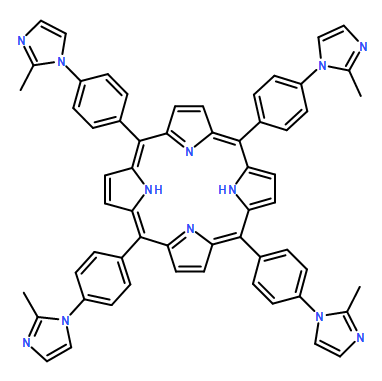 5,10,15,20-四[4-(2-甲基-1H-咪唑基)苯基] -21H,23H-卟吩
