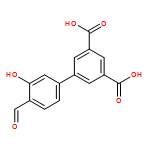 1,1'-Biphenyl]-3,5-dicarboxylic acid, 4'-formyl-3'-hydroxy-