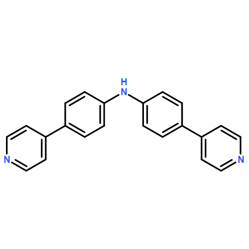 4-(4-Pyridinyl)-N-[4-(4-pyridinyl)phenyl]benzenamine