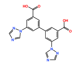 5,5'-二(1H-1,2,4-三唑-1-基)-[1,1'-联苯]-3,3'-二羧酸