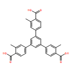 5'-（4-羧基-3-甲基苯基）-3,3'-二甲基[1,1'：3'，1'-三苯基]-4,4'-二羧酸