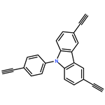 3,6-diethynyl-9-(4-ethynylphenyl)-9H-carbazole
