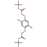 di-tert-butyl 2,2'-((2,5-dibromo-1,4-phenylene)bis(oxy))diacetate