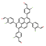 4,4',4'',4'''-(1,9-dihydropyrene-1,3,6,8-tetrayl)tetrakis(2-fluorobenzaldehyde)