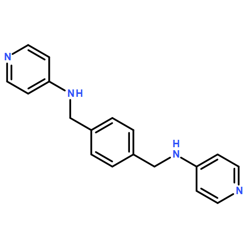 N,N'-(1,4-phenylenebis(methylene))bis(pyridin-4-amine)