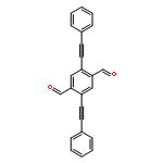1,4-Benzenedicarboxaldehyde, 2,5-bis(2-phenylethynyl)-
