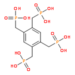 Phosphonic acid, P,​P',​P'',​P'''-​[1,​2,​4,​5-​benzenetetrayltetrak​is(methylene)​]​tetrakis-